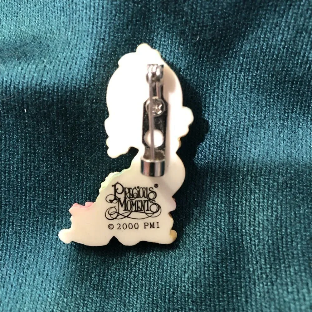Vintage Precious Moments “Mother” brooch